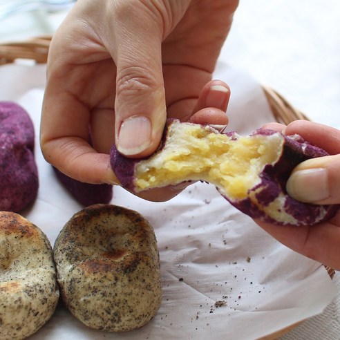 제주 자색 고구마빵, 건강한 아침 식사와 선물용으로 손색없는 제품