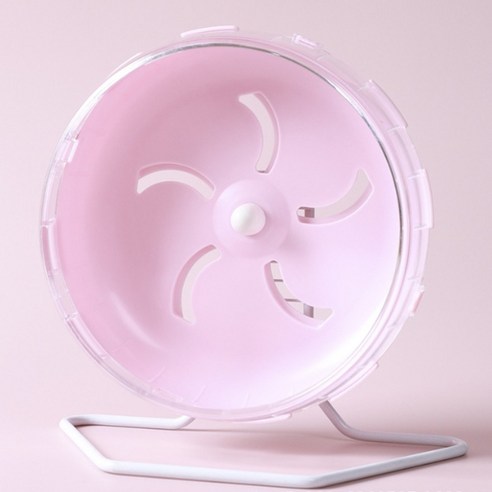 슈슈펫 햄스터 휠 쳇바퀴 런닝 휠 21cm, 1개, 핑크