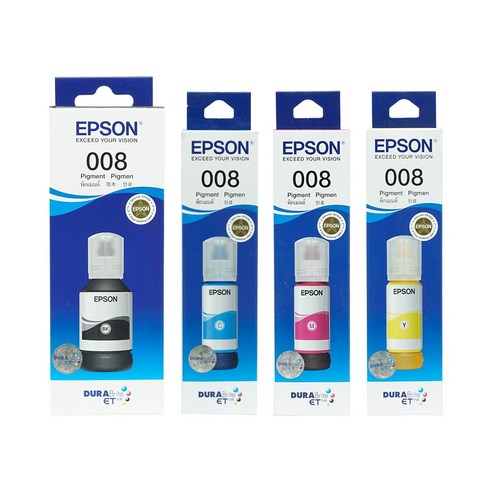엡손 008 T06G 정품 무한잉크 L6490 L6460 L15150 L15160 L11160 L6550 L6570 색세트, 검정+파랑+빨강+노랑, 1개 엡손t03y6704색(정품) Best Top5 엡손 008 T06G 정품 무한잉크 L6490 L6460 L15150 L15160 L11160 L6550 L6570 색세트, 검정+파랑+빨강+노랑, 1개 엡손t03y6704색(정품) Best Top5