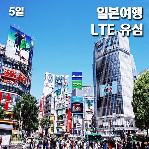 일본유심  Softbank 일본유심 매일 LTE 1GB 데이터전용, 5일, 1개