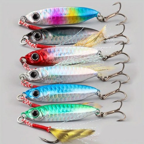 KUNZO 메탈지그 보강형 6종 프로모션 세트: 심해를 탐험하는 듯한 짜릿함을 선사하는 궁극의 선택 메탈지그