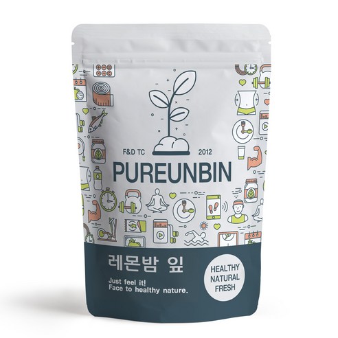 푸른빈 레몬밤 차 허브티 독일산, 100g, 1개입, 9개