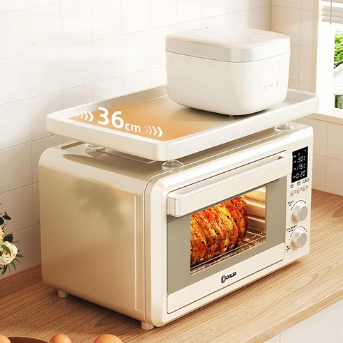 Allilio 전자레인지 선반으로 주방을 더욱 아름답고 실용적인 공간으로!