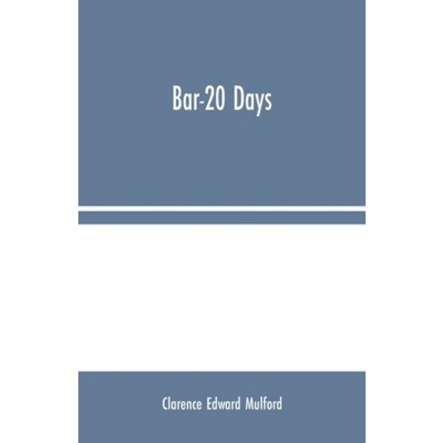 Bar-20 Days Paperback, Alpha Edition