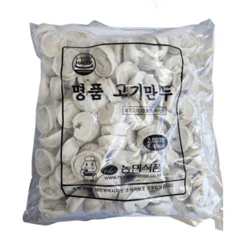농민식품 명품고기만두2.8KG