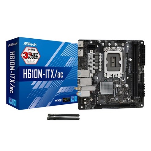 ASRock H610M-ITX/ac D4 디앤디컴, 선택없음