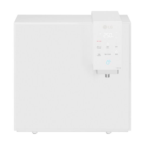 편리하고 세련된 LG 정수기 오브제정수기로 깨끗하고 건강한 물을 마십니다.