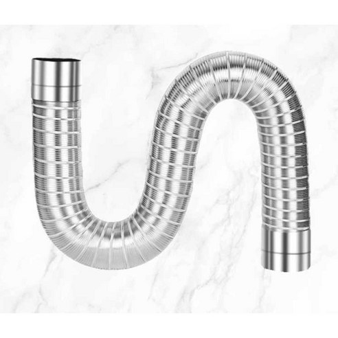 스텐 주름관 가스 연통 보일러 자바라 기름 호스, 상세 페이지 참고, 폭 9cmㅣ길이 1.5m