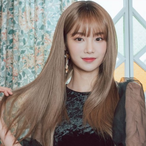 가발매니아 조이 68cm 더 썸 위그 통가발 (하이소프트사), 카키베이지(뿌염)
