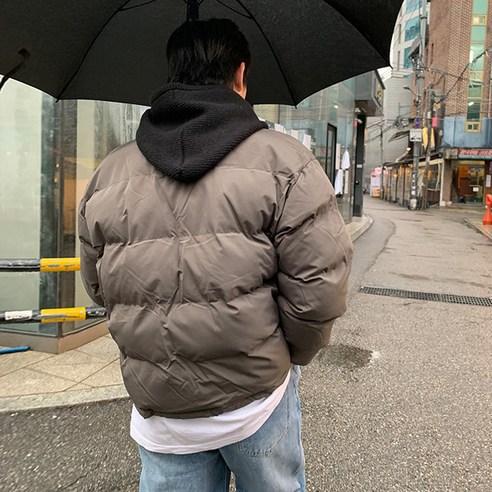 언톤 웰론 베이직 푸퍼 숏패딩 - 겨울의 필수템