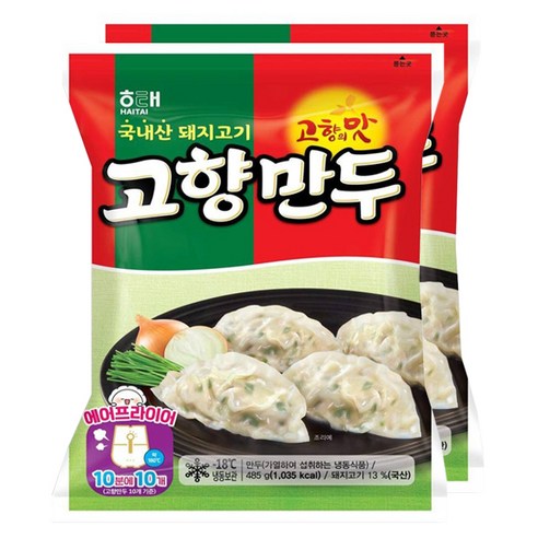해태제과 고향만두 485g 2개입, 2개