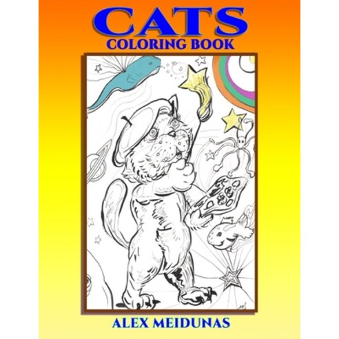 Cats: Coloring Book Paperback, Independently Published