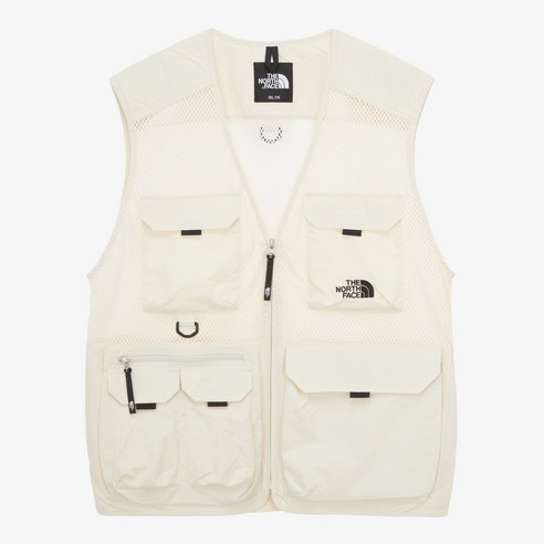 [국내정식매장] 노스페이스 조끼 여름 베스트 The North Face M''S EXPLORING MESH VEST - CREAM