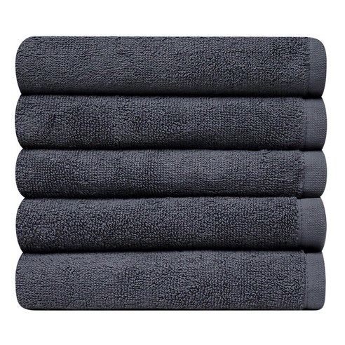 다주타올 데일리 호텔수건 30수 120g, 다크그레이, 5개