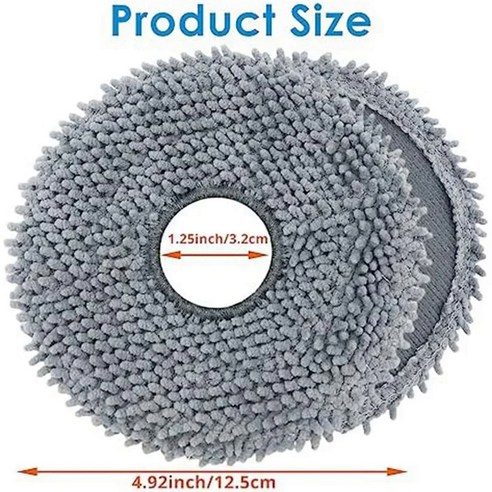 로보락걸레 소모품 호환 필터Roborock Q Revo 로봇 진공 청소기용 진공 걸레 패드 예비 부품 액세서리