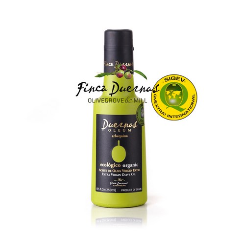 지중해의 햇살을 담은 황금빛, 핀카듀에나스 유기농 아르베퀴나 올리브오일