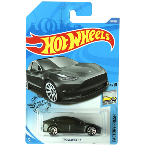 핫휠 HOT WHEELS 테슬라 TESLA MODEL3 미니카 스포츠카 모형, TESLA MODEL3 그레이