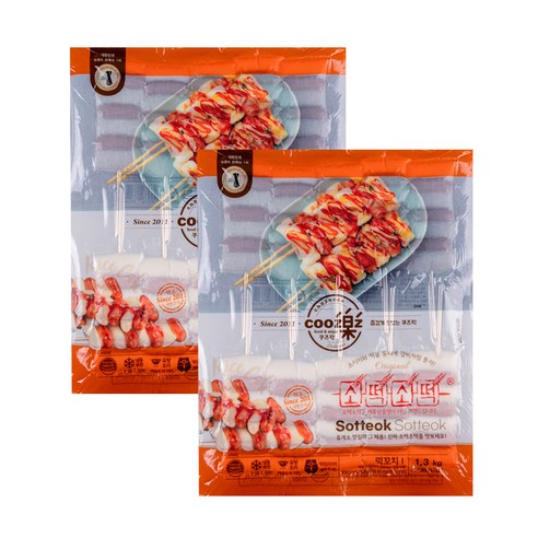 도나우 쿠즈락 소떡소떡 1.3kg x 2팩 - 기타떡 | 쿠팡