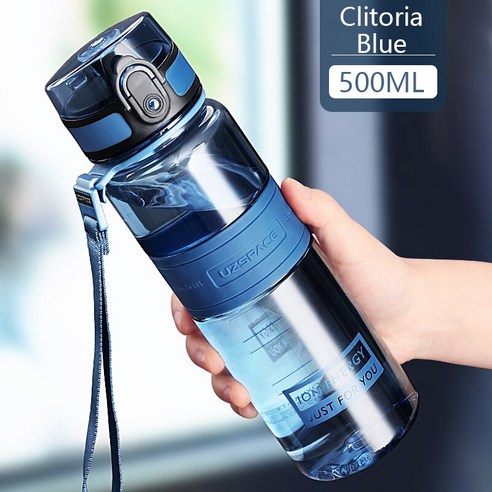 [SW] 스포츠 물병 350ml 500ml 여행 Drinkware 휴대용 누출 방지 트 리 탄 플라스틱 병 BPA, 하나, 색깔3