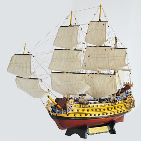 디작소 [아트피플-FJ6603]모형 배(145cmx35cmx115cm), 1개