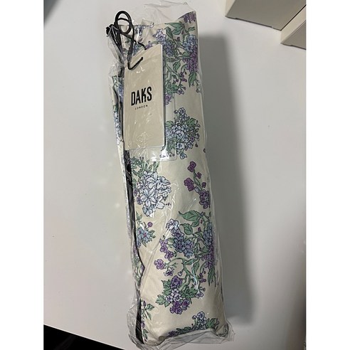 닥스 우양산 우산 양산 겸용 3단 수동 정원 꽃무늬 UV 자외선차단 3종