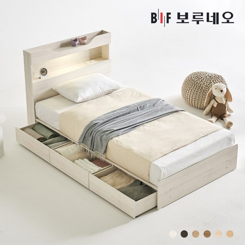 밤하늘의 별처럼 빛나는 휴식, 보루네오 조엔Po LED 침대 프레임