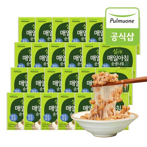 풀무원 매일아침 순생나또 x 48팩 2팩x24묶음 살아있는 실의 힘, 99g, 24개 풀무원꼬마낫또 풀무원 매일아침 순생나또 x 48팩 2팩x24묶음 살아있는 실의 힘, 99g, 24개 풀무원꼬마낫또