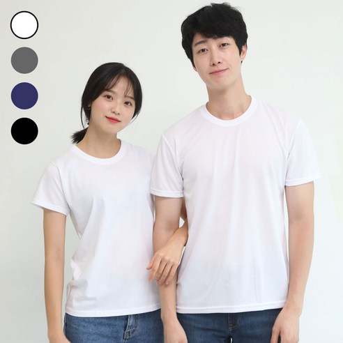 쿨론 기능성 라운드 넥 반팔 남성 티셔츠 쿨티셔츠 쿨론 기능성 라운드 넥 반팔 남성 티셔츠 쿨티셔츠