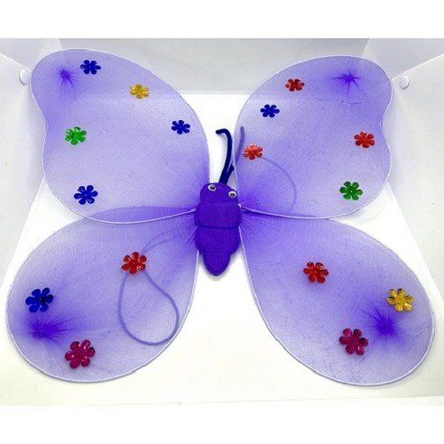 황홀한 변신, 나비 날개 요정 날개 코스프레 6종 세트로 꿈을 펼쳐보세요! 나비날개
