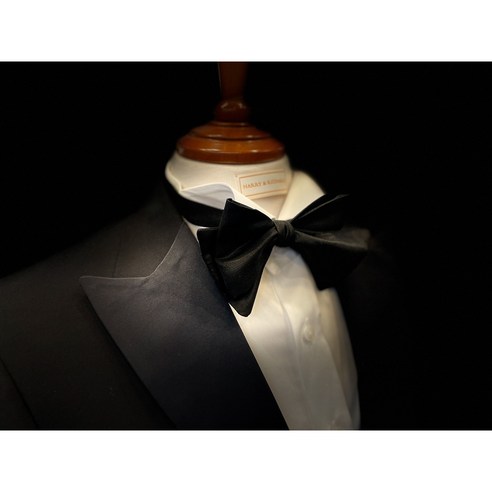 미카도실크100 블랙보우타이 수동 셀프 매는 묶는 007 보타이 리본타이 나비넥타이 결혼 예식 포멀 행사 새틴 블랙보타이 블랙나비넥타이 블랙보우타이 수동보우타이 수동보타이 고급
