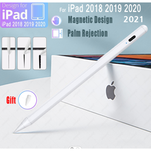 터치팬 Activity stylus pencil 아이패드 전용 Palm Rejection Tilt pressure 지원하는 21년 최신모델, black color(ipad set 구매고객용)
