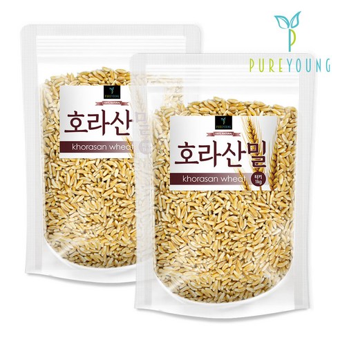 호라산밀 1kg1kg, 4개, 1kg