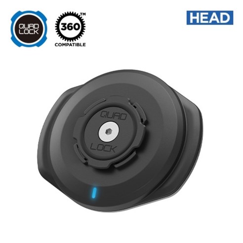 쿼드락 360 Head - Weatherproof Wireless Charging Head V3 (무선충전헤드) 스마트폰 거치대 QUADLOCK 360 웨더프루프 차징 헤드 V3, 1개