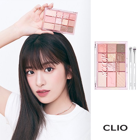 [NEW] 클리오 쉐이드 앤 섀도우 팔레트, 03 스쿱 오브 쉐이드, 1개
