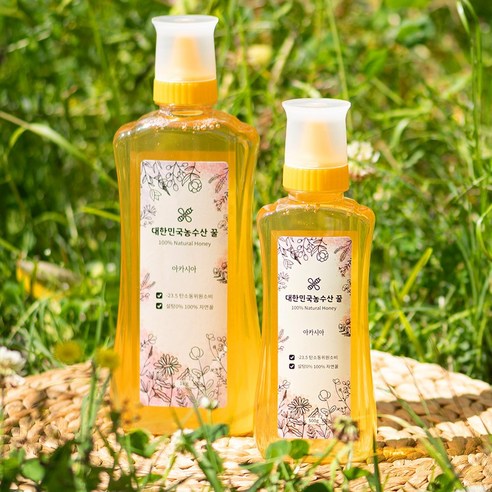 자연이 선사하는 달콤한 선물, 대한민국농수산 천연 아카시아 벌꿀