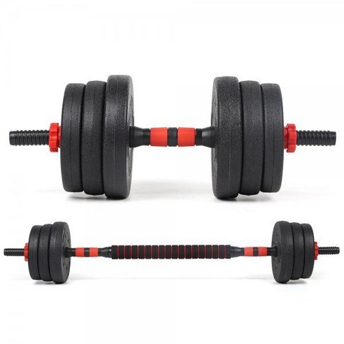 이고웰 프리미엄 무게조절 덤벨 바벨 세트, 20kg