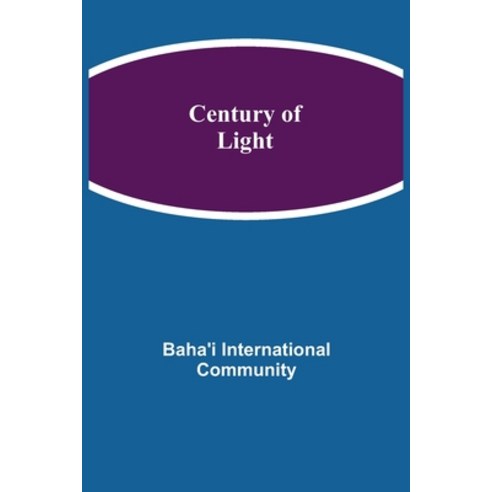 (영문도서) Century of Light Paperback, Alpha Edition, English, 9789354849398