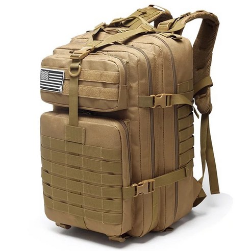대용량 헬스백팩: 크로스핏, 캠핑, 밀리터리, 여행에 이상적인 전술 군인가방