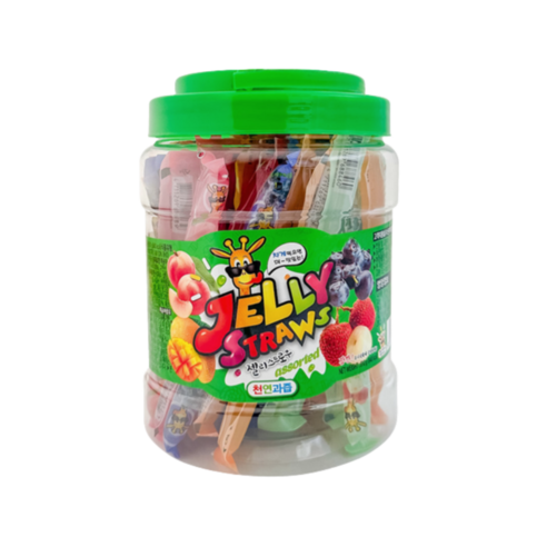 젤리스트로우 810g x 1개 우뭇가사리 곤약젤리 얼려먹는젤리