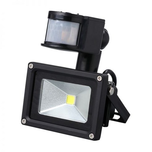 레이더 적외선 인체감지등 Led 자동감지 정원 차고 통로 모니터링 투광등 220v 방수, 09.220V레이더감응형10W웜화이트