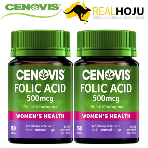 세노비스 엽산500mcg 150정 Cenovis Folic Acid 500mcg 150 Tablets, 엽산500mcg(150정), 1개