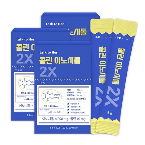 톡투허 콜린 이노시톨, 150g, 3박스