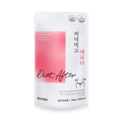 에버앤에버 저녁먹고 에프터 디톡스 가르시니아, 120ml, 1개