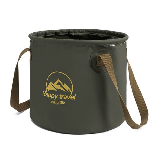 캠핑 씽크 대용량 멀티 설거지통, 20L, 브라운