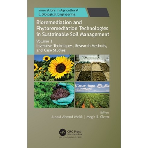 (영문도서) Bioremediation and Phytoremediation Technologies in Sustainable Soil Management: Volume 3: In... Hardcover, Apple Academic Press, English, 9781774639870