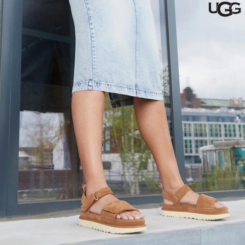 미국 UGG 어그 골든스타 스트랩 샌들 1136539K