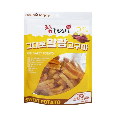 참좋은간식 그대로말랑고구마 250g 스틱, 고구마맛, 7개