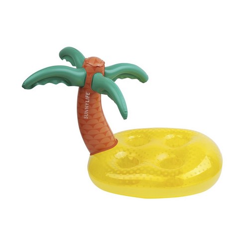 써니라이프 인플레이터블 패밀리 드링크 홀더 물놀이 악세서리, 1개, Tropical Island