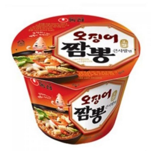농심 오징어짬뽕 큰사발, 250개