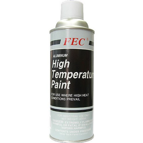 FEC 7222 알루미늄 고열페인트 320도 (회색), 1개